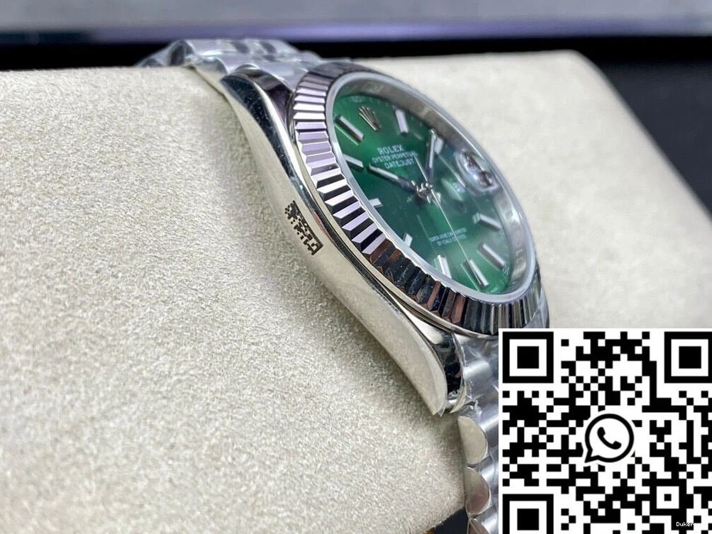 Dial Datejust EW Rolex Green Factory M126334-0028 0320